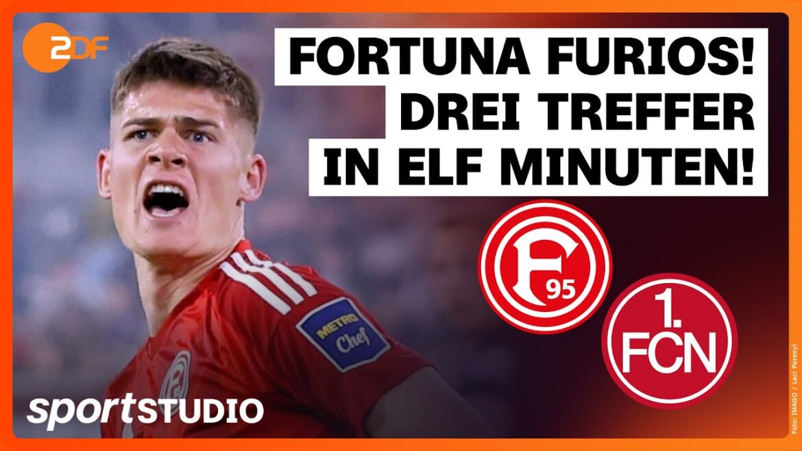 Fortuna Düsseldorf – 1. FC Nürnberg | 2nd Bundesliga, matchday 31 2024/25 | sports studio Fortuna Düsseldorf - 1. FC Nürnberg | 2nd Bundesliga, matchday 31 2024/25 | sports studio