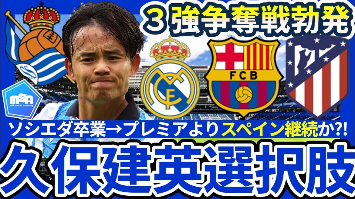 [Considerations on the transfer of the Spanish triumph]Barca vs Real vs Atletico! How to start and use each team and how to graduate from Real Socieda