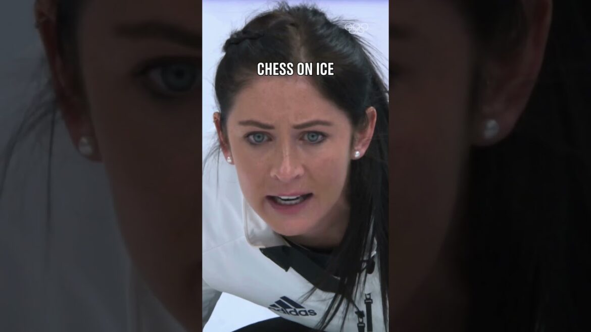 There's something so satisfying about a clever curling shot. 🥌 #Olympics #WinterSports #Curling