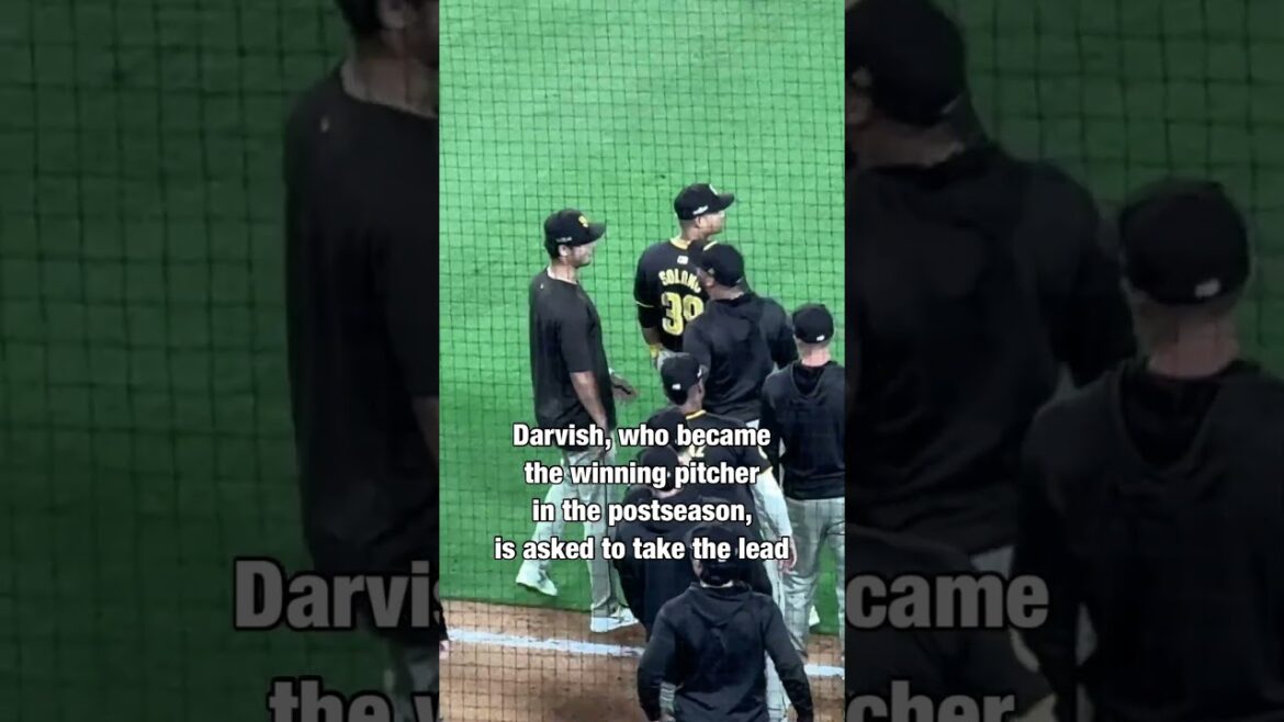 It’s clear that he is loved by his teammates