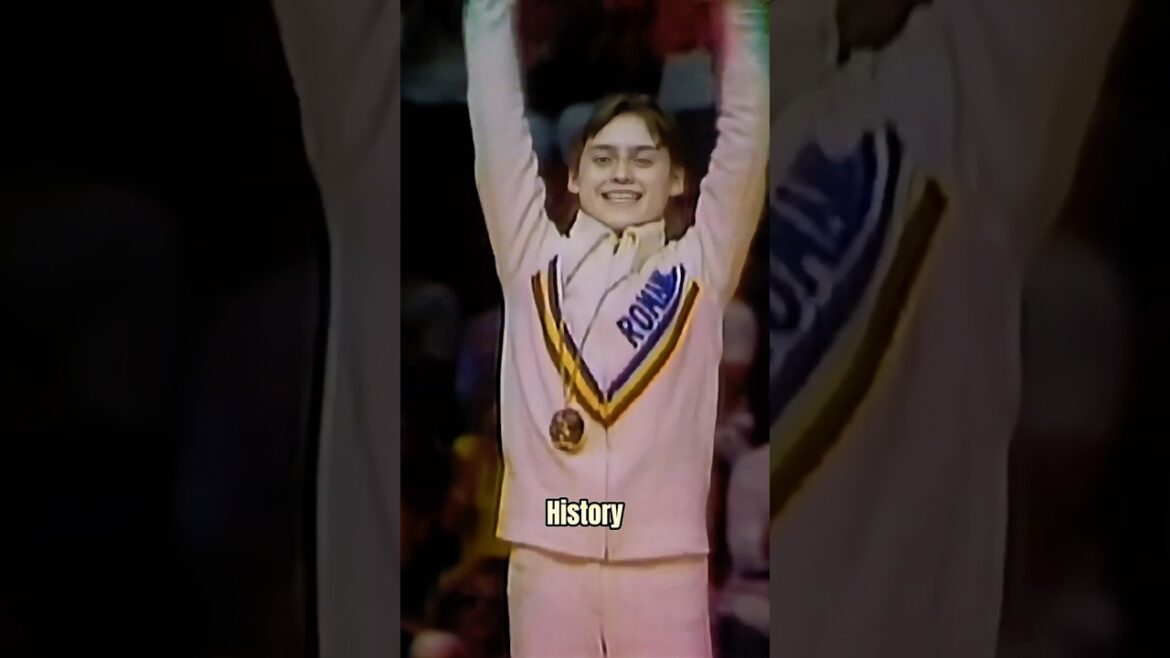 Nadia Comăneci: Making History with the First Perfect 10 | Montreal 1976″ #shorts Nadia Comăneci: Making History with the First Perfect 10 | Montreal 1976" #shorts