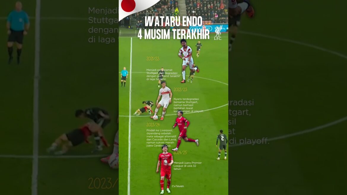 Wataru Endo: From the rescue of degradation to the Premier League champion.