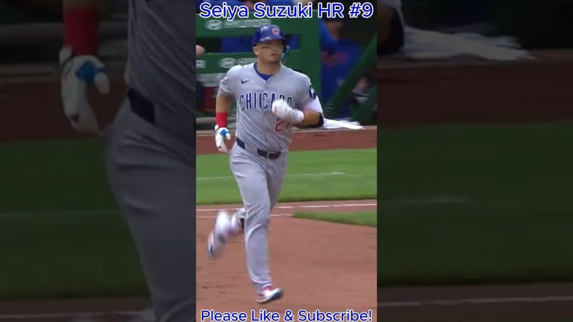 Seiya Suzuki Hits 9th Home Run of the Season!