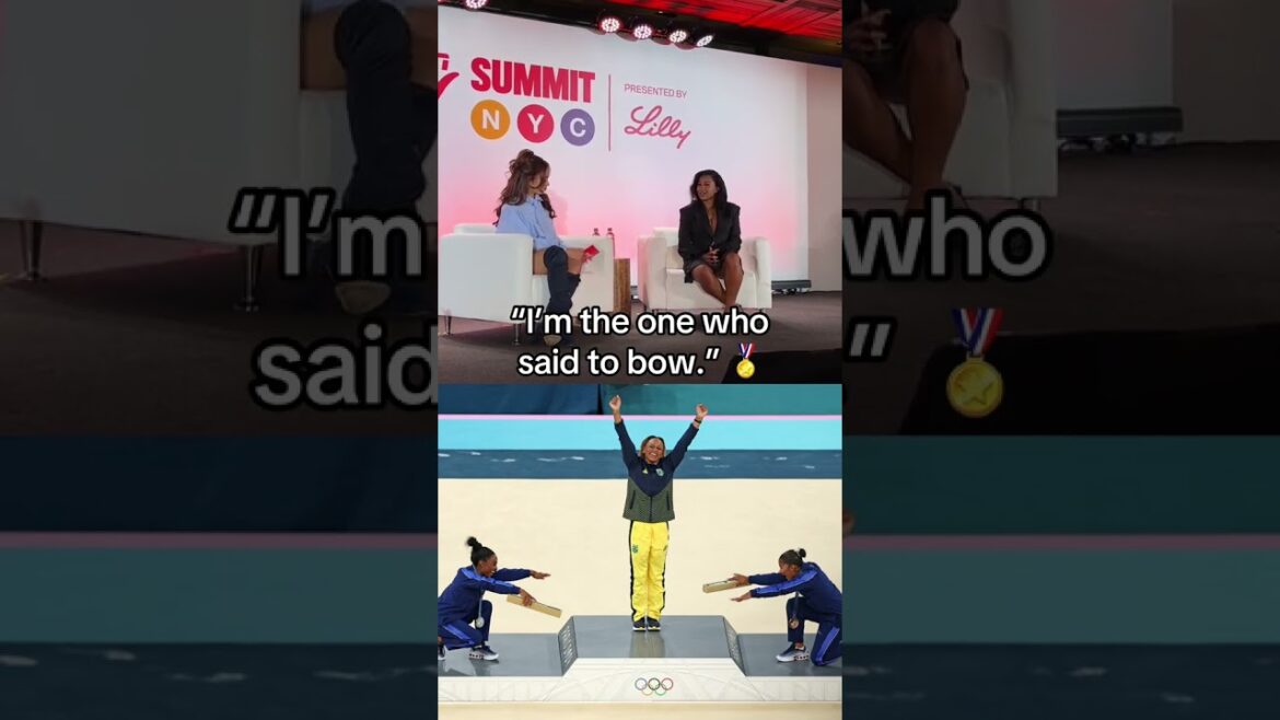 Jordan Chiles talked about being on the first all-Black gymnastics podium in Olympic history 👏