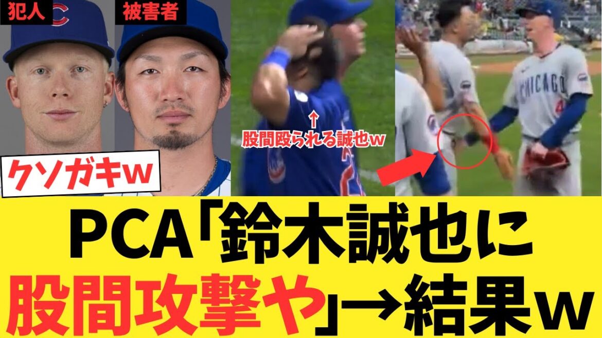 Cubs PCA: "Suzuki Seiya has a crotch attack!!!" → Results lol
