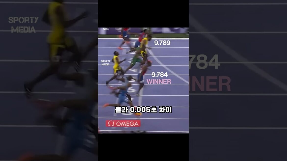 Crazy technology that determines the difference of 0.005 seconds ㄷㄷ Crazy technology that determines the difference of 0.005 seconds ㄷㄷ
