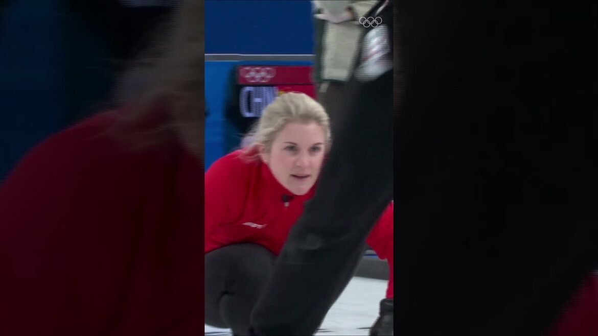 Precision in motion 🥌 #Olympics #Curling #WMDCC