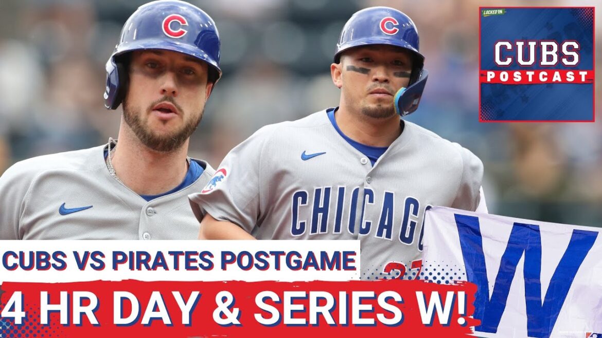 CUBS POSTCAST: Kyle Tucker and Seiya Suzuki go BACK 2 BACK and the Chicago Cubs get the series WIN!