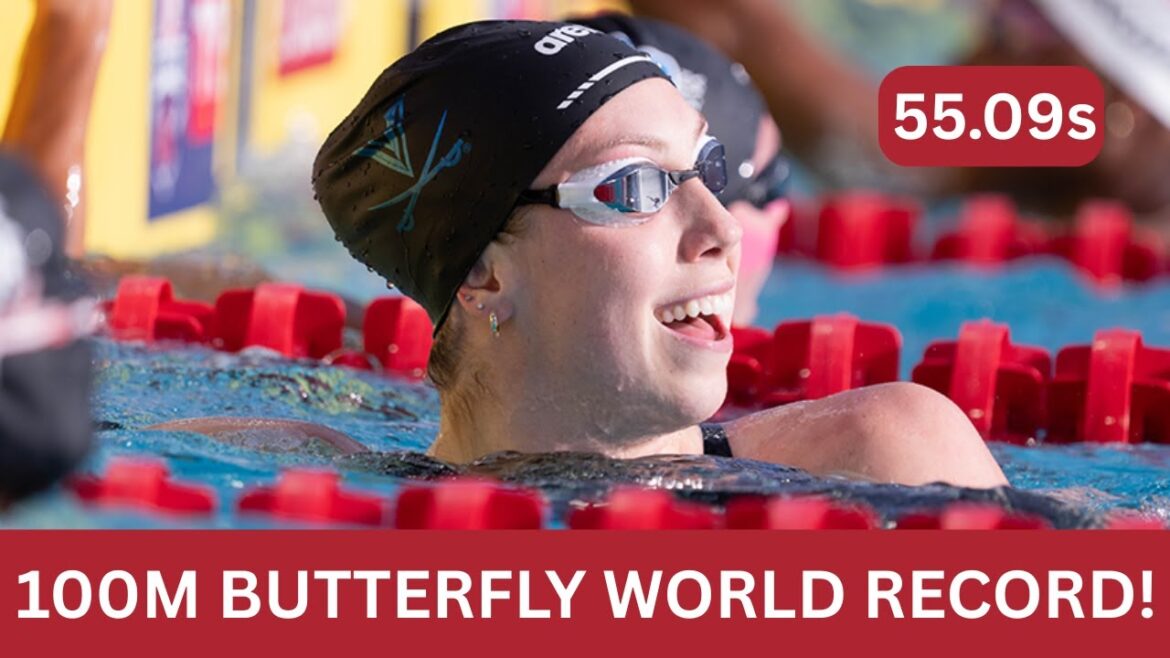 Gretchen Walsh SMASHES 100m Butterfly WORLD RECORD !! | 55.09 s in Prelims | Fort Lauderdale 2025