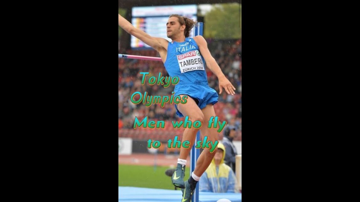 Tokyo Olympics Men who fly to the sky 🇮🇹 G. Tamberi Men's High Jump Double Gold Medal 🏆💪🏻