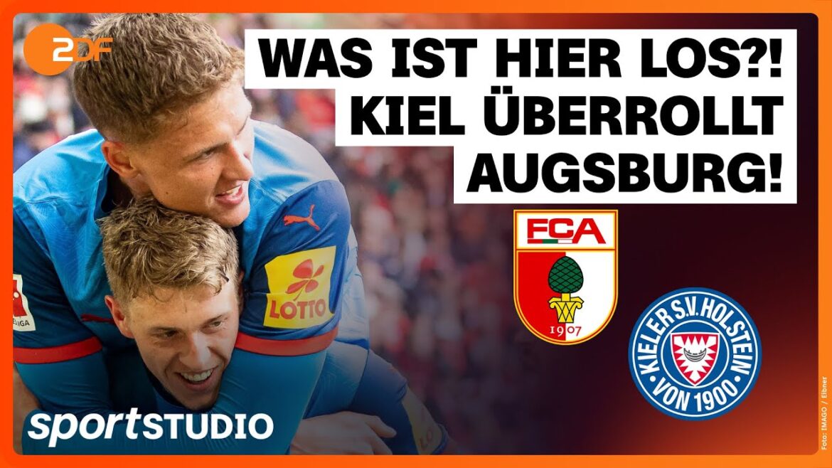 FC Augsburg - Holstein Kiel | Bundesliga, 32nd matchday 2024/25 | sports studio