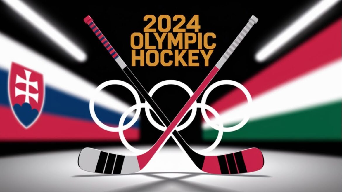 🏒🇸🇰🇭🇺 Slovakia vs Hungary | 2024 Olympic Qualification Group D