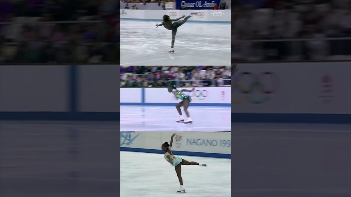 Backflips on ice? 😲 No problem for figure skating icon Surya Bonaly!
