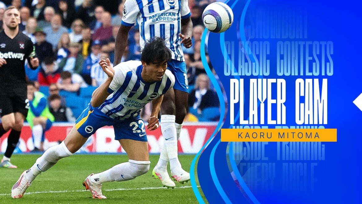 Mitoma Cam | Kaoru's Late Leveller Sets Up Dramatic West Ham Finale