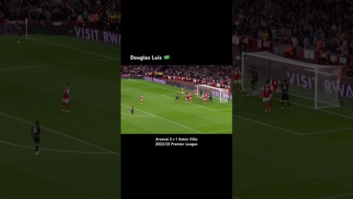 Birthday - Douglas Luiz: Scoring a fantastic olympic goal against Arsenal, absolute worldie goal