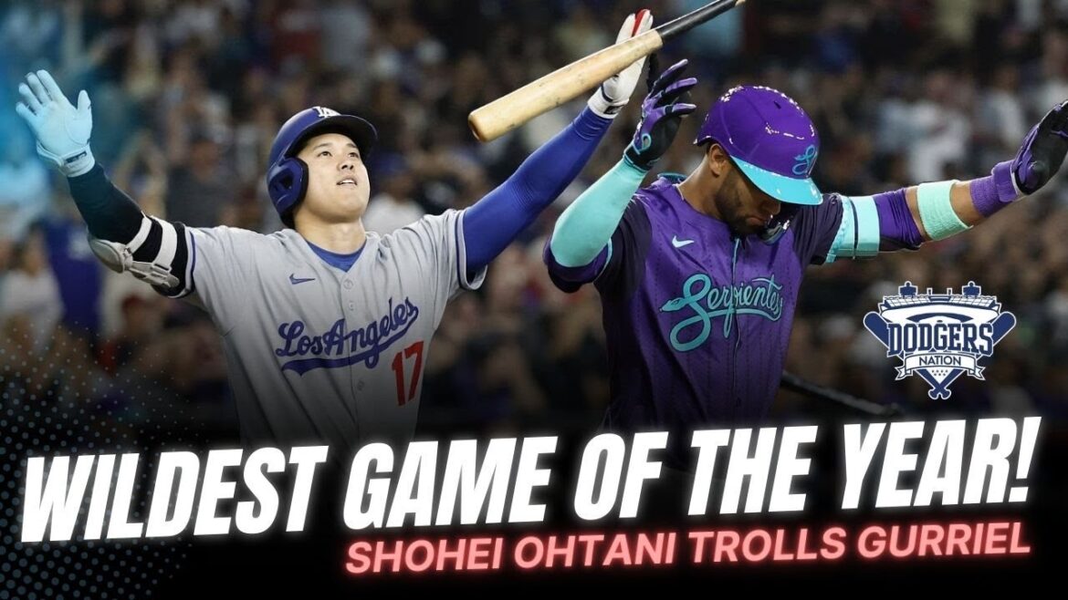 MUST-SEE: Shohei Ohtani TROLLS Lourdes Gurriel Jr in Dodgers WILDEST Game of the Year!