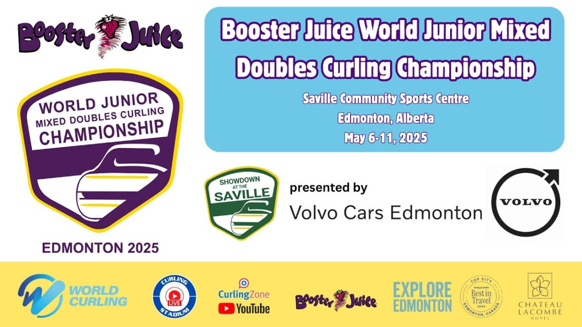 Denmark vs. Nigeria - Draw 10 - Booster Juice World Junior Mixed Doubles Curling Championship [F]