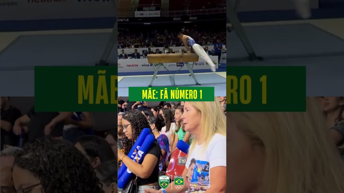 Mother of athlete at #Diadasmães! 🥰
