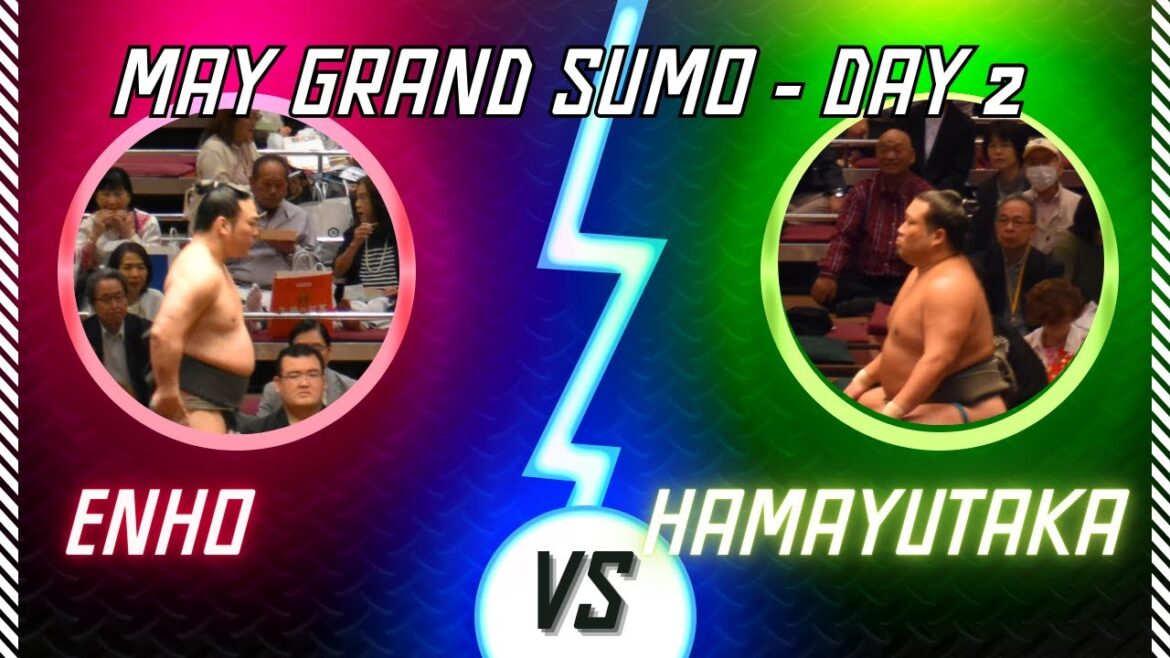 Enho vs. Hamaruck: Day 2 of the Tournament in Tokyo.