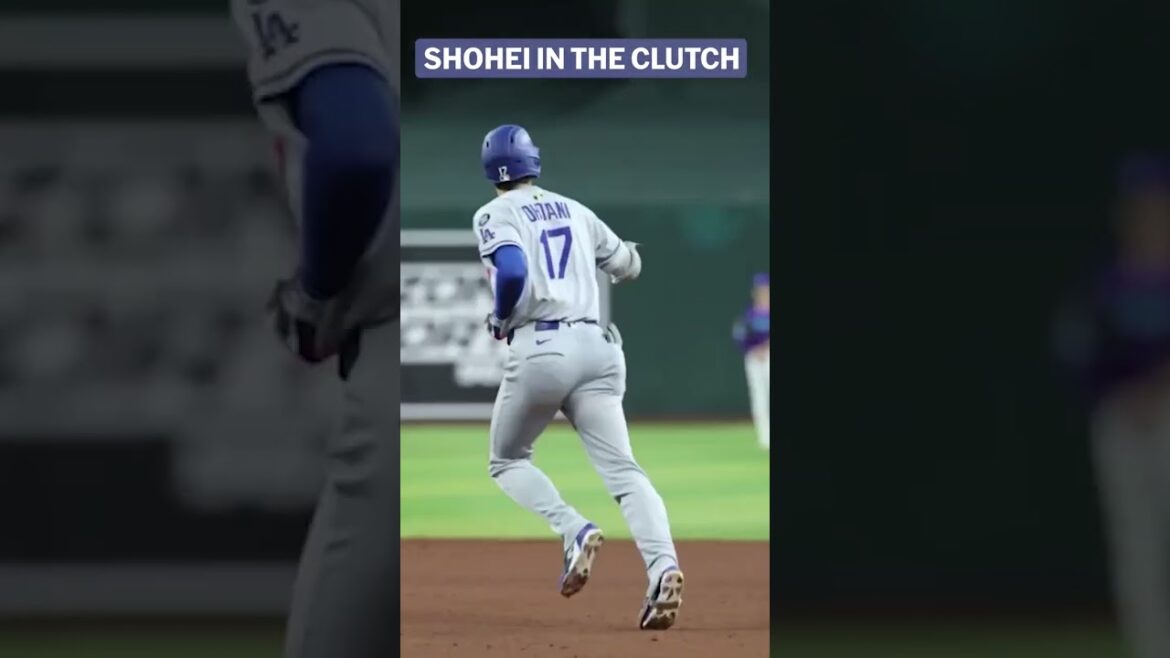 This view of Shohei Ohtani's CLUTCH homer 😍