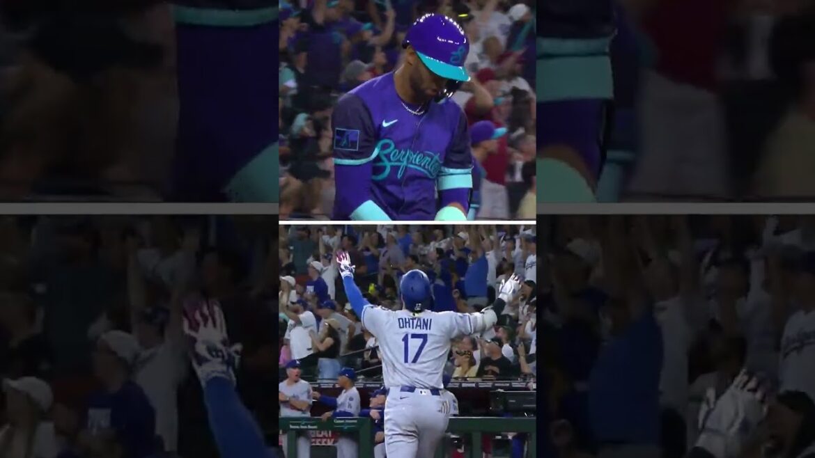 Shohei Ohtani mocks Lourdes Gurriel’s HR celebration 😳 #MLB #baseball #Dodgers Shohei Ohtani mocks Lourdes Gurriel's HR celebration 😳 #MLB #baseball #Dodgers