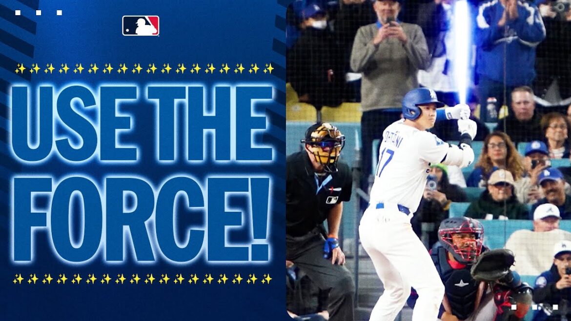 Shohei Ohtani USES THE FORCE and homers on Star Wars Night! (15th career leadoff home run!)