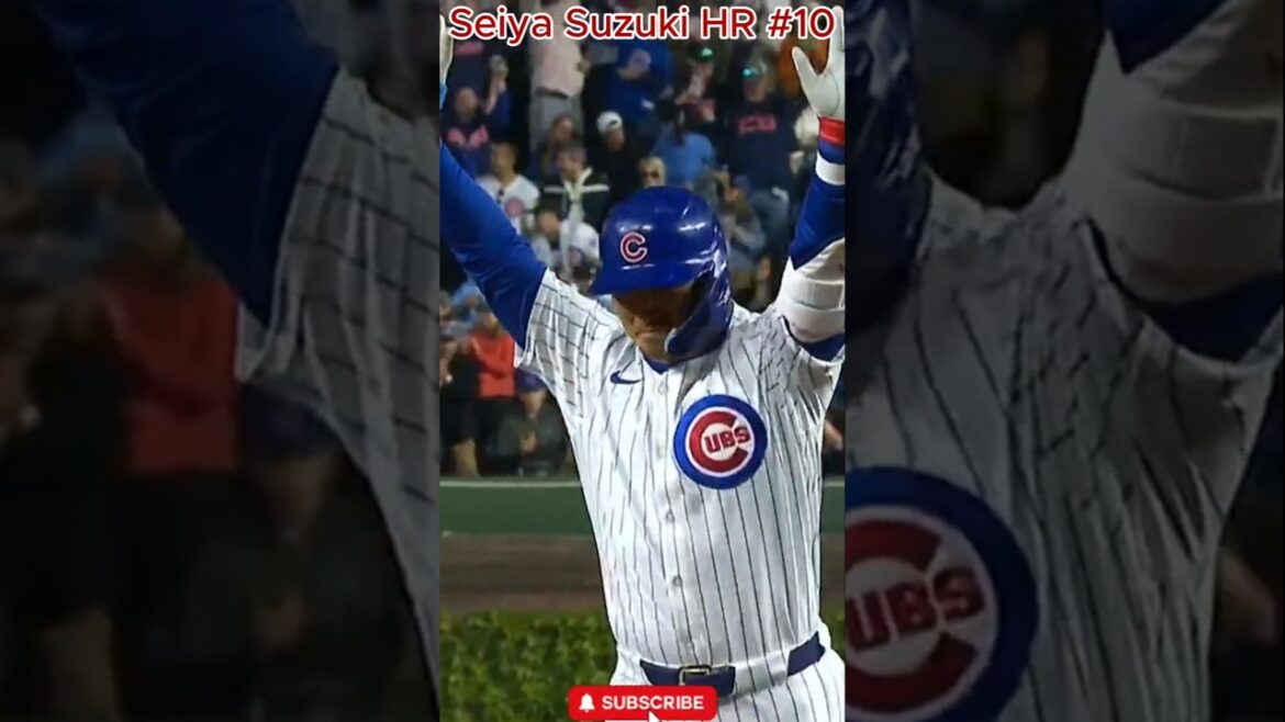 Seiya Suzuki Hits 10th Home Run of the Season!