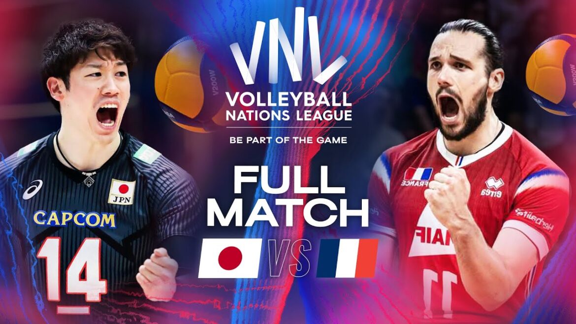 Japan beat Olympic Champs! 😳 Japan vs. France - VNL 2024 | Full Match