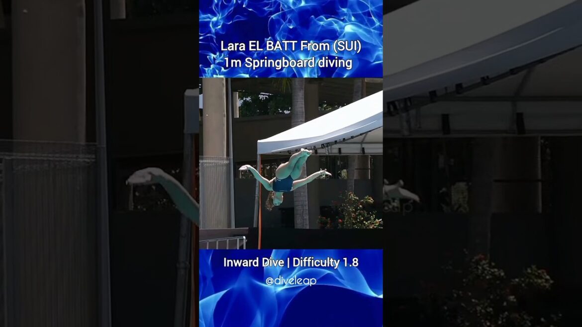 Lara EL Batt #diving #athlete #swimming #olympics #edit #sports #music #motivation