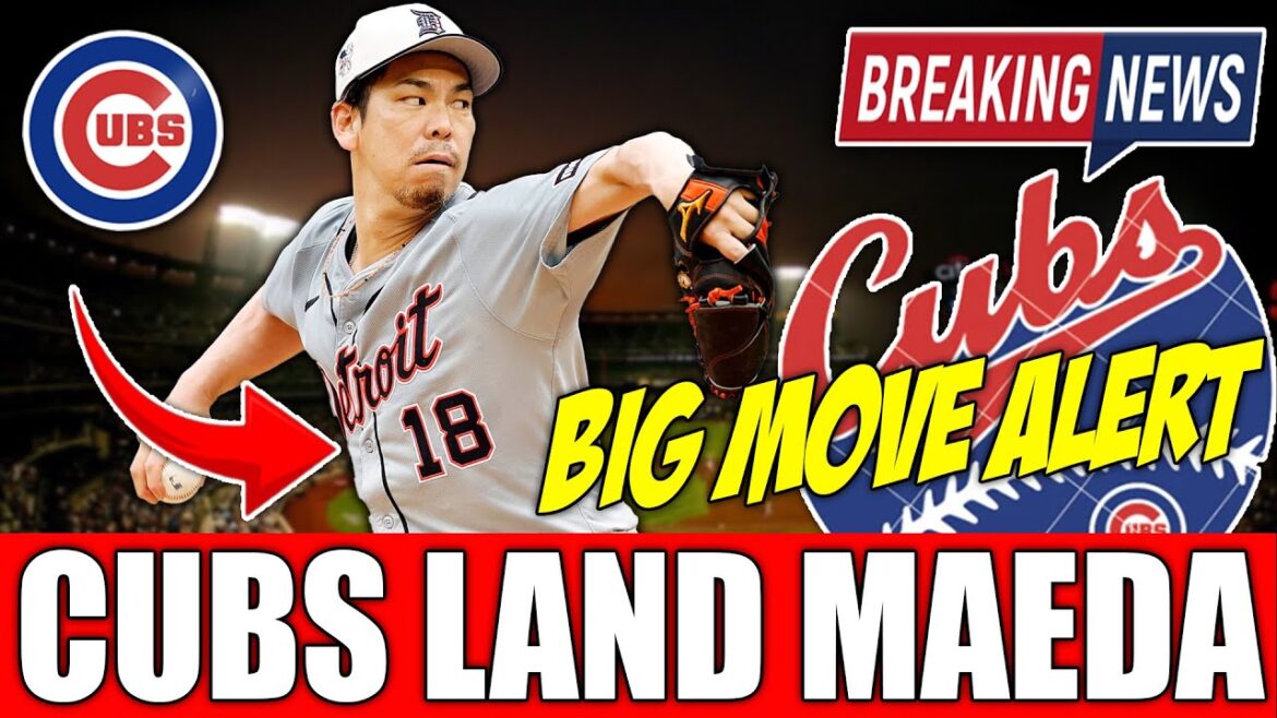 URGENT! CUBS SNAG FORMER TIGERS ACE KENTA MAEDA—ROTATION GETS MASSIVE UPGRADE! 🔥 #MLB #Cubs