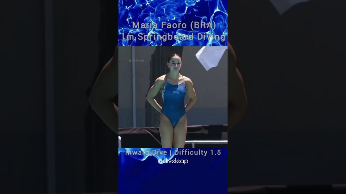 Maria Faoro #diving #athlete #swimming #olympics #edit #sports #music #motivation