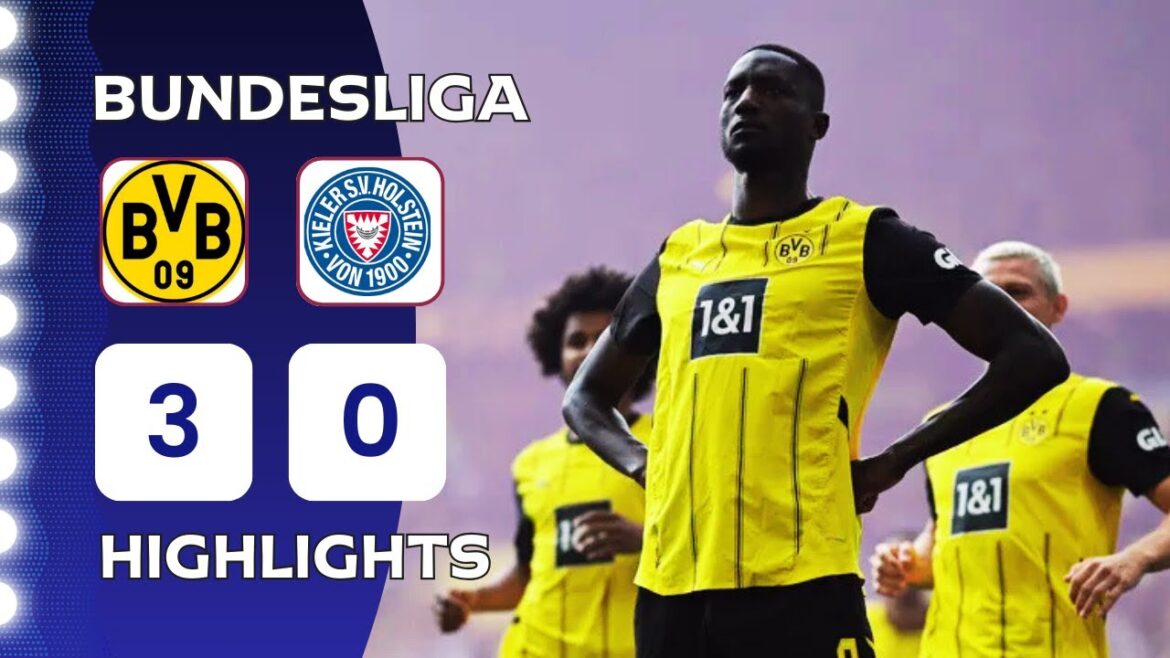 Borussia Dortmund – Holstein Kiel | 3-0 | Highlights | Bundesliga 2024-25 | Dortmund Kiel Borussia Dortmund - Holstein Kiel | 3-0 | Highlights | Bundesliga 2024-25 | Dortmund Kiel