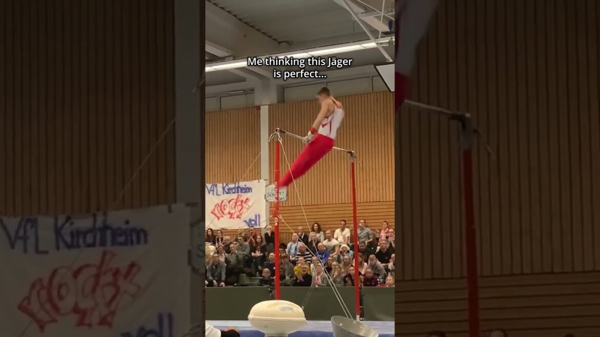 Even the cameraman couldn’t keep up😳 #gymnastics #sports  #highbar #flip #olympics #perfect