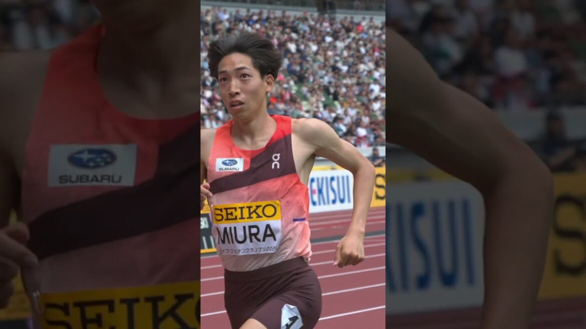 He showed off his final sprint!! ️#Tokyo 2025 World Athletics Award #Miura Ryuji wins the championship!! ️【#Seiko GGP】