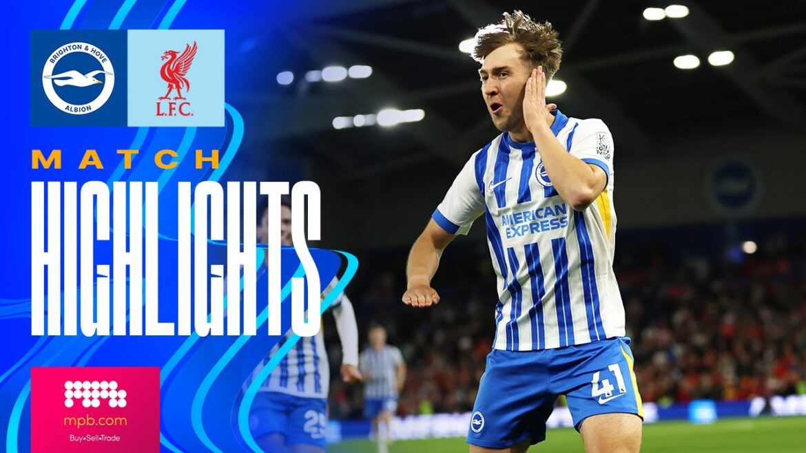HIGHLIGHTS | Brighton v Liverpool | Premier League