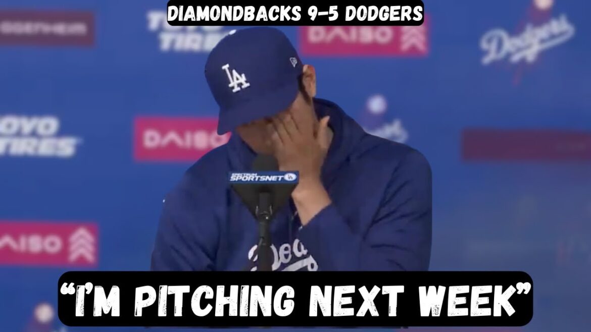 Shohei Ohtani RETURNING TO PITCH next week - Post Game Interview - Diamondbacks 9-5 Dodgers