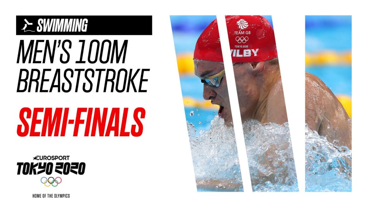 MENS 100M BREASTSTROKE - SWIMMING | SEMI FINAL Highlights | Olympic Games - Tokyo 2020