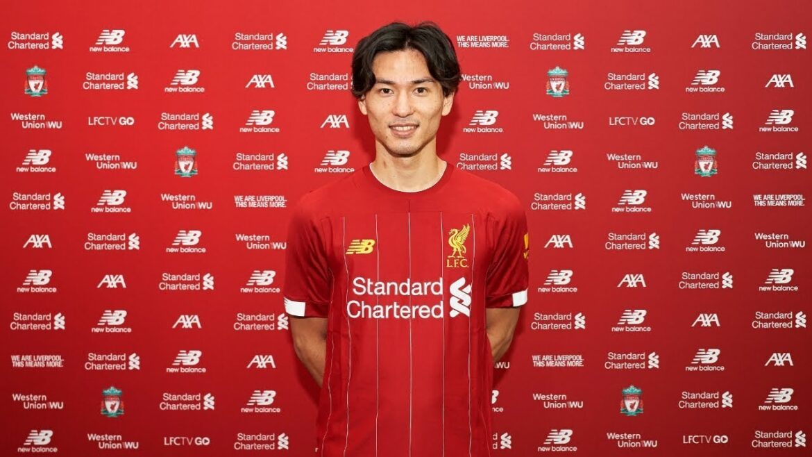 Takumi Minamino officially signs with Liverpool Football Club