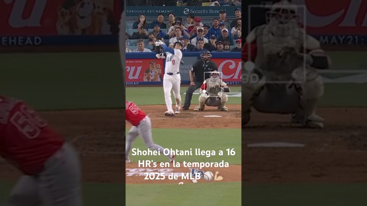 Dodgers: Shohei Ohtani is a new Home Rons leader and reaches 16 in MLB 2025 season