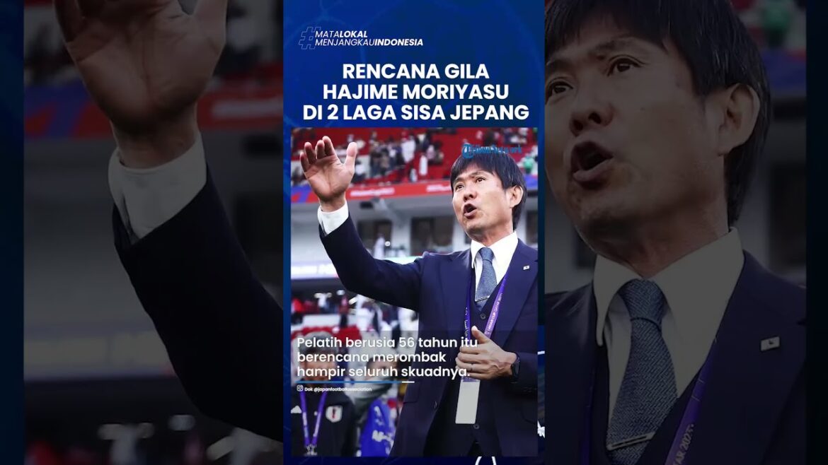 Hajime Moriyasu is unwilling to be insistent in the remaining 2 matches of Japan, desperate to use young players: Indonesian national team profit