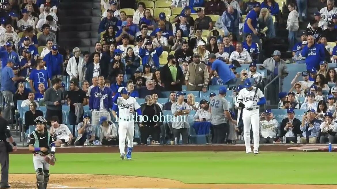 Yoshida Maya mixes with the fans and stands up from his seat to cheer him on! ️It stands out because he’s tall. I wonder if Otani Shohei was surprised that he would never have been on the stage. I was watching the game with the keen eyes of an athlete #dodgers#shohei Yoshida Maya mixes with the fans and stands up from his seat to cheer him on! ️It stands out because he's tall. I wonder if Otani Shohei was surprised that he would never have been on the stage. I was watching the game with the keen eyes of an athlete #dodgers#shohei