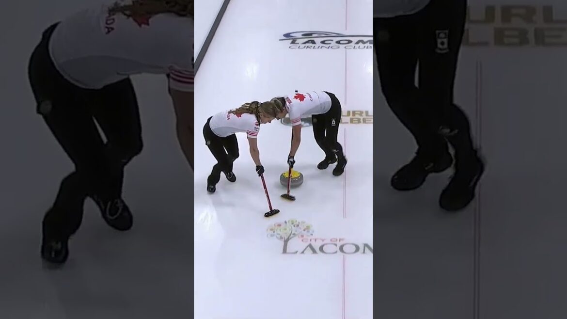 Game winning shot! 🇨🇦  #curling #olympics #sports
