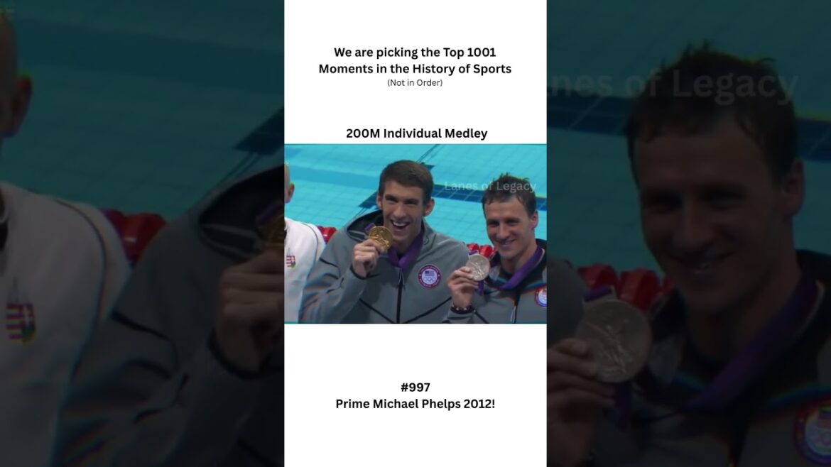 Prime Michael Phelps was UNSTOPPABLE! Prime Michael Phelps was UNSTOPPABLE!