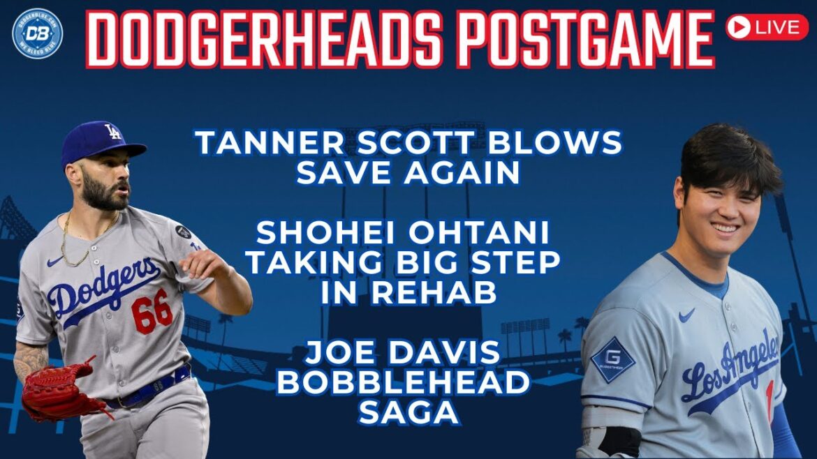 DodgerHeads Postgame: Dodgers rally after Tanner Scott blows save; Shohei Ohtani’s progress