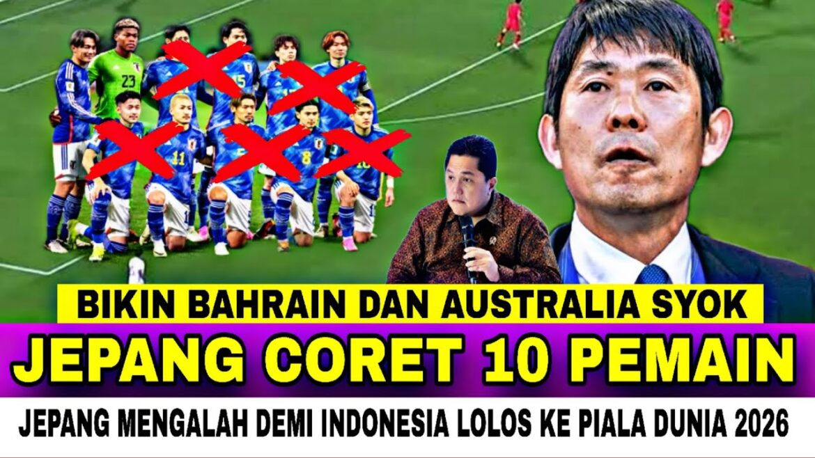 🔴 Group C Hot !! Japan caught 10 core players for the sake of passing the national team to the 2026 World Cup 🔴 Group C Hot !! Japan caught 10 core players for the sake of passing the national team to the 2026 World Cup