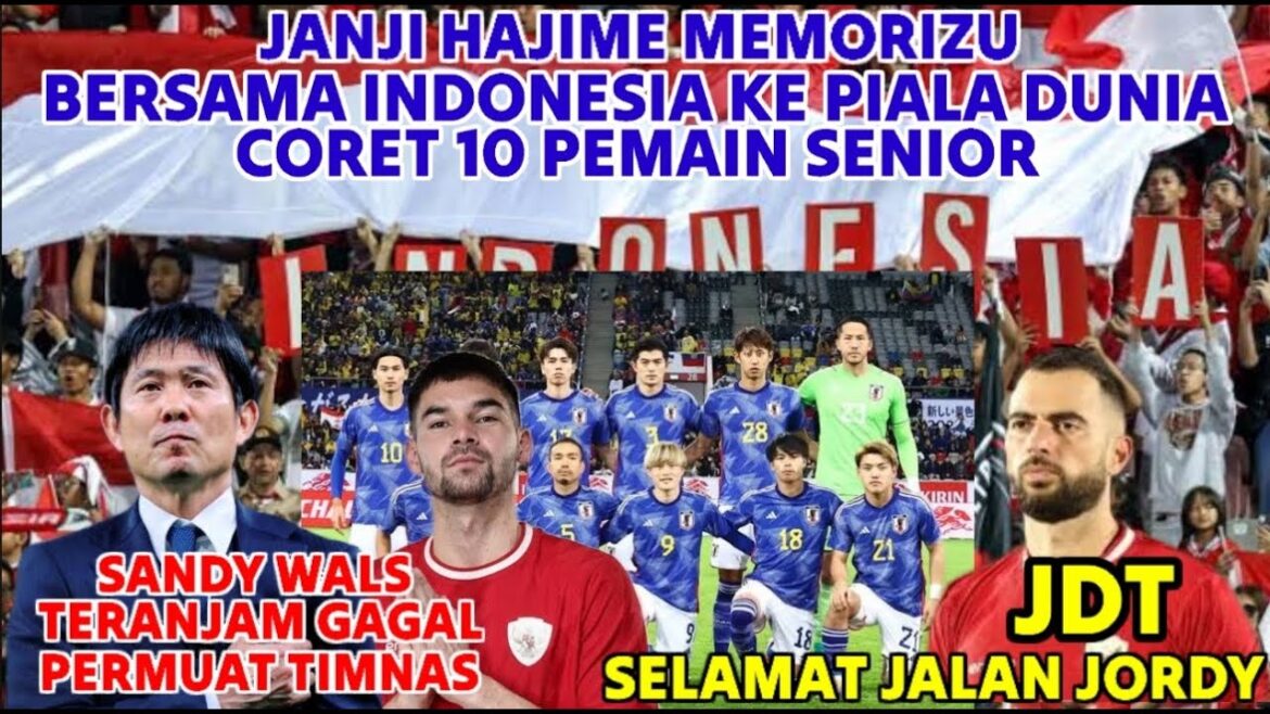 What’s not good … !! Japan lowered young players when against Indonesia {} jody very back to Spain What's not good ... !! Japan lowered young players when against Indonesia {} jody very back to Spain