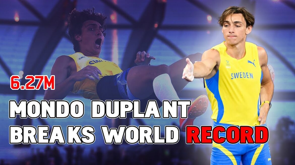 History Made! Duplantis Clears 6.27m | Pole Vault World Record 2025 #sportzlanka #sports #news History Made! Duplantis Clears 6.27m | Pole Vault World Record 2025 #sportzlanka #sports #news