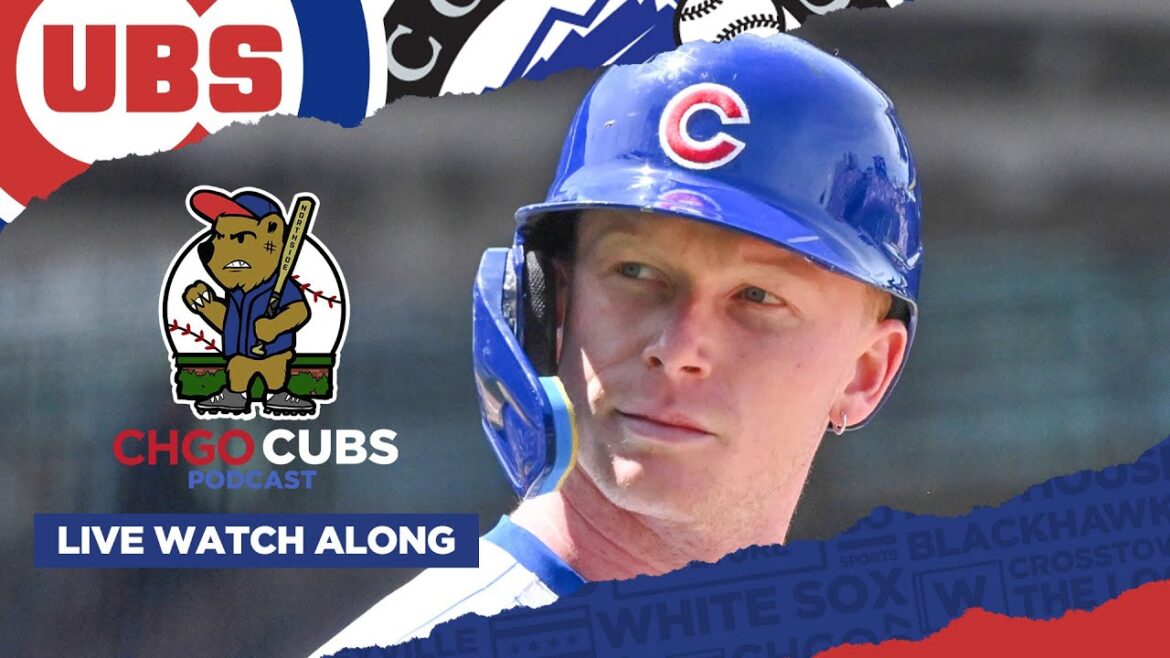 Can Pete Crow-Armstrong & Cubs SWEEP the Rockies? LIVE Reaction & Analysis | CHGO Cubs Podcast