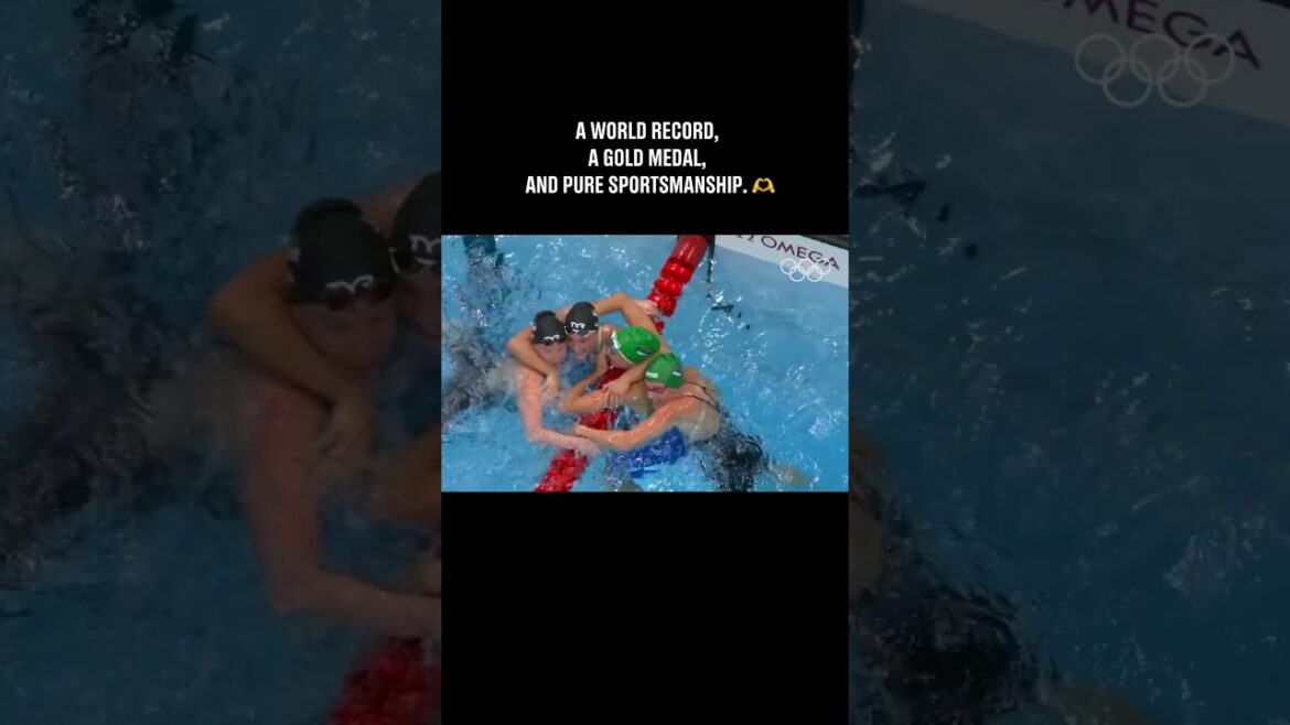 The moment Tatjana Schoenmaker broke the world record at #Tokyo2020. πΏπ¦π₯β€οΈ #Swimming #MoreThanSport The moment Tatjana Schoenmaker broke the world record at #Tokyo2020. πΏπ¦π₯β€οΈ #Swimming #MoreThanSport