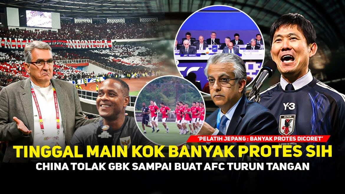 China is looking for an excuse, AFC becomes angry! Hajime Moriyasu Bela Indo, the splendor of GBK is exhibited China is looking for an excuse, AFC becomes angry! Hajime Moriyasu Bela Indo, the splendor of GBK is exhibited